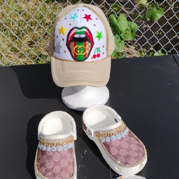 Custom Junk Hat And Croc Set